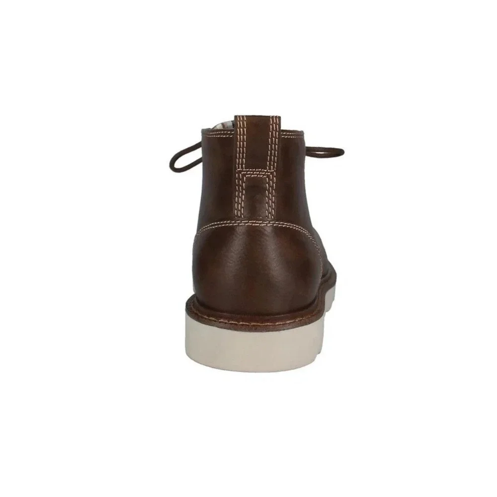 Buffalo David Bitton Men's Chukka Boots Brown Memory Foam Durable New With Box!
